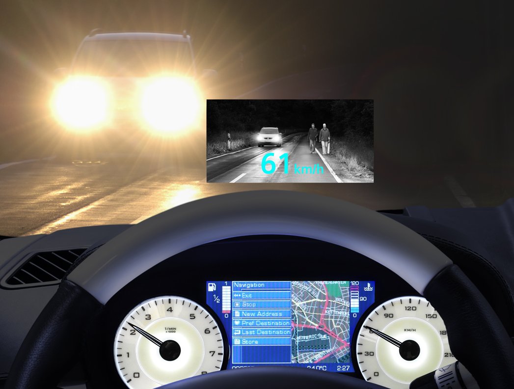 NightVision intégré dans Heads Up Display