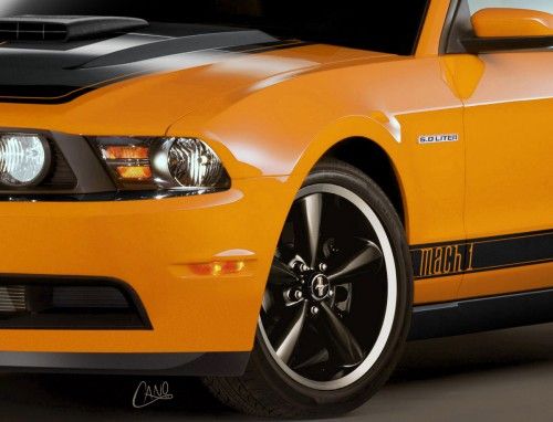 2011 mach1 rendering large 2 500x382 Ford Mustang Mach 1 2011 : Une orange supersonique !