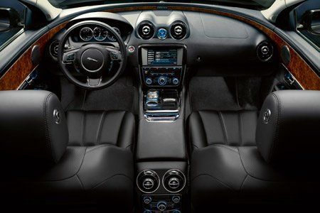 Intérieur de la Jaguar XJ 2010