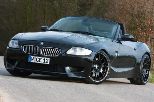 BMW Z4 M Manhart : Le roadster était en noir