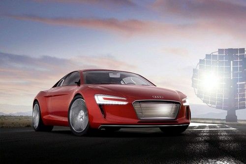 Audi E-Tron Concept : Toute rouge…
