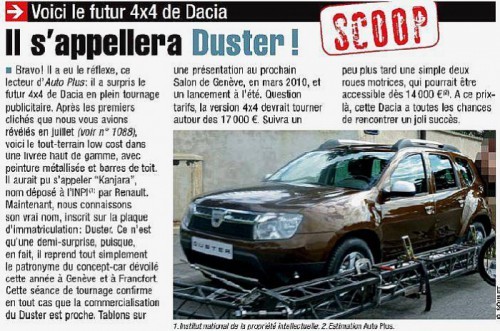 SUV Dacia : Alors Kanjara ou Duster ?