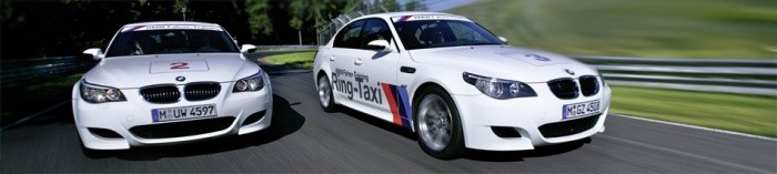 BMW Ring Taxi BMW met en place un service de taxi à Nürburg ... ( avec la preuve en vidéo )