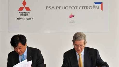 PSA et Mitsubishi renforcent leur alliance dans le domaine des véhicules électriques