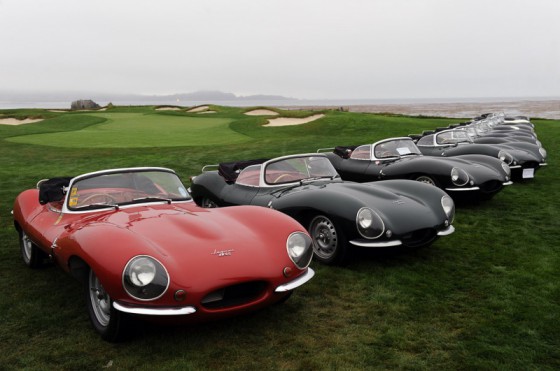 Jaguar à Pebble Beach : Un 75eme anniversaire bien arrosé !  ( vidéo )
