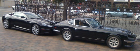 Fairlady Z meets Aston Martin 560x205 Mes images du week end