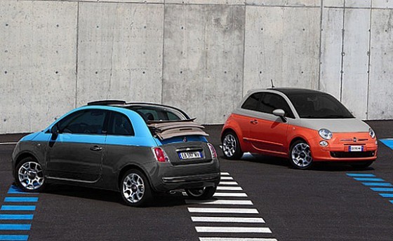Fiat 500 : Bicolore