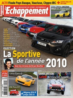 Sportive de lannée 2010 Echappement . 299x400 Sportive de lannée 2010 : And the winneuse is.... 