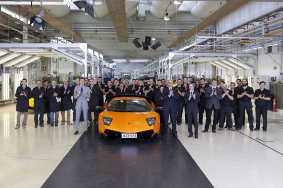 Lamborghini : La dernière Murcielago est sortie de chaine