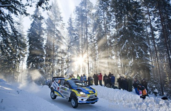 WRC Sweden 03 560x365 Un triplé Ford pour commencer le nouveau chapitre du WRC (+vidéos)