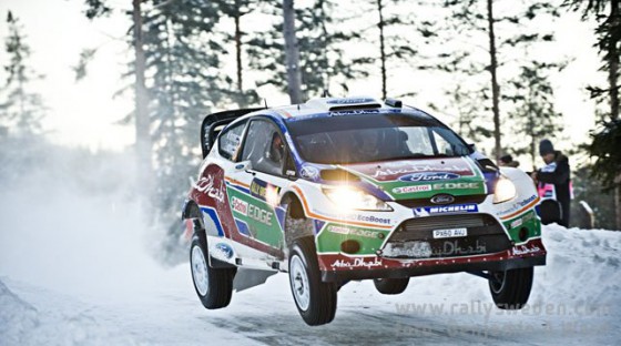 WRC Sweden 05 560x312 Un triplé Ford pour commencer le nouveau chapitre du WRC (+vidéos)