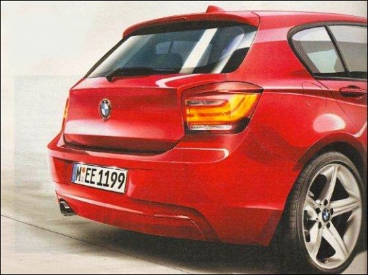 bmw serie1 2012 535x400 BMW serie1 2012 : Une illustration proche de la réalité ?   [+MaJ]