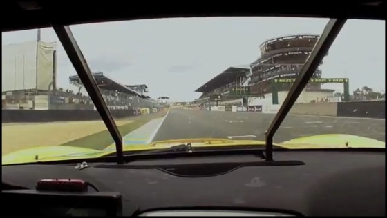 Corvette au Mans 560x316 Corvette : Un tour de circuit au Mans      (vidéo)