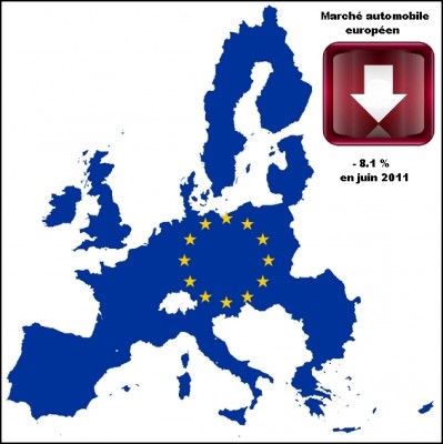 Marché automobile européen en juin 2011 : Sans surprise et à la baisse