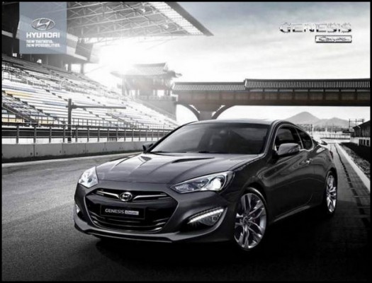 Hyundai : Le coupé Genesis restylé