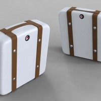 Facel Vega .3 200x200 Facel Vega Concept : Larrière droit, les valises et la planche de bord 