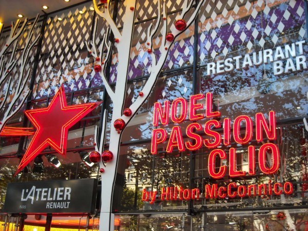 Aux Champs élysées : No?l Passion Clio à l’Atelier Renault