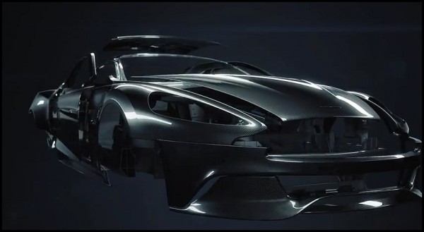 Aston Martin Vanquish : Nouveau de coup de projecteur  (vidéo)