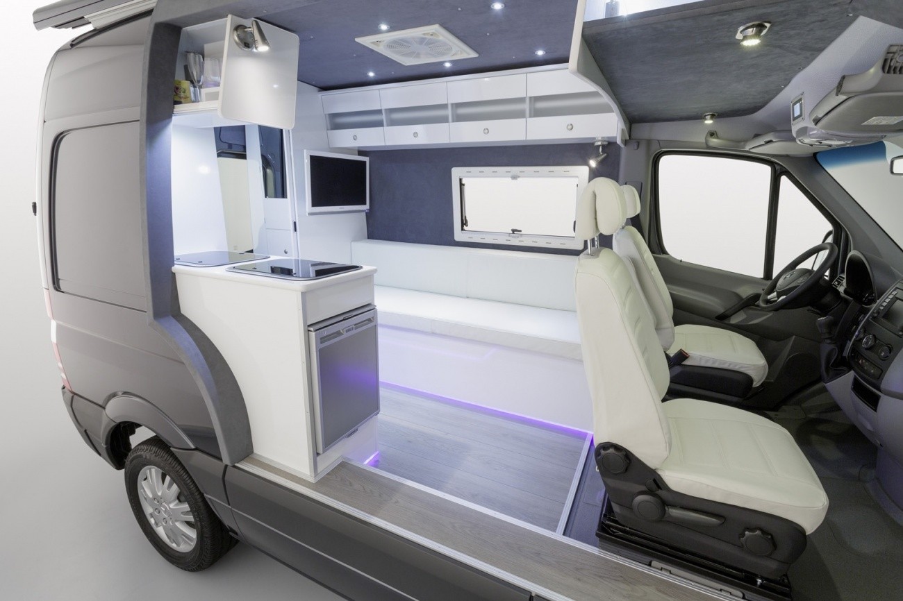 Mercedes benz sprinter caravan concept #6
