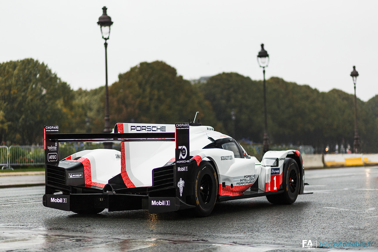 919 Tribute Tour La Porsche 919 Hybrid Dans Les Rues De Paris