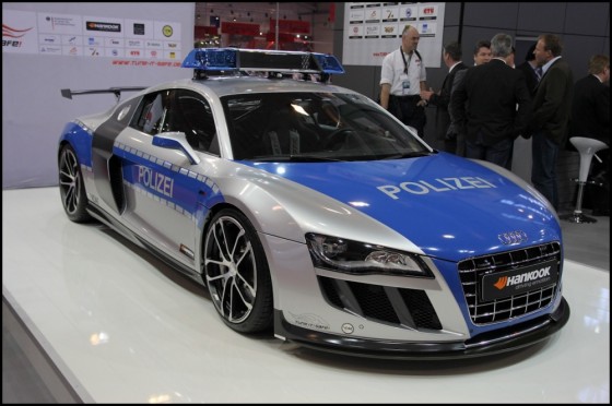 Audi r8 полиция