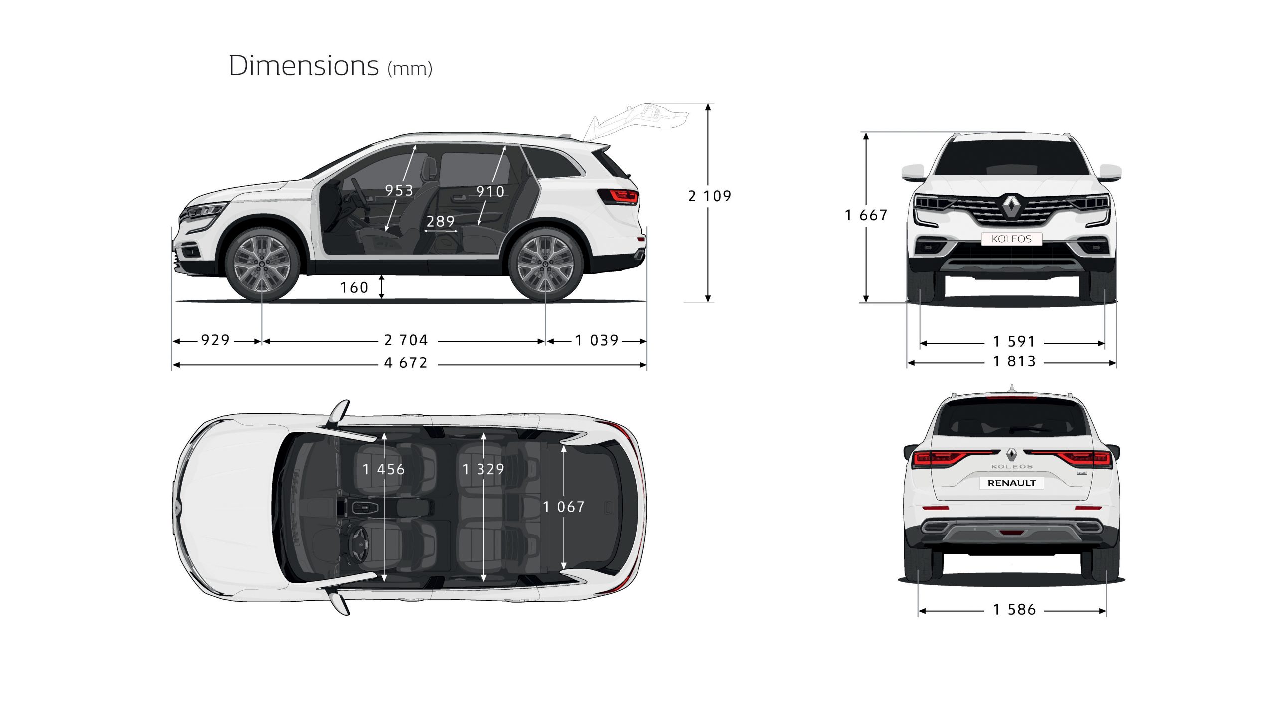 Tout petit restylage pour le Renault Koleos